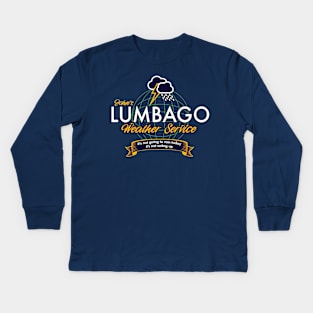 Lumbago Weather Service Kids Long Sleeve T-Shirt